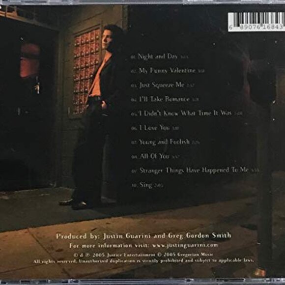 Justin Guarini - Stranger Things Have Happened - CD Album Justice Entertainment - Picture 2 of 5